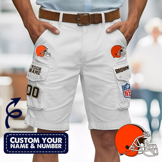 CLE Premium NFL Custom Short With Square Pocket DDT CTND
