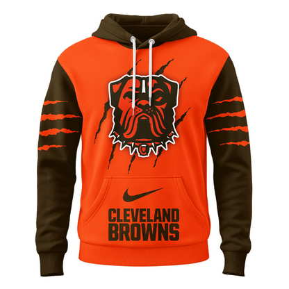 CLE Premium NFL Fan Pride Claw Hoodie DDT CTND