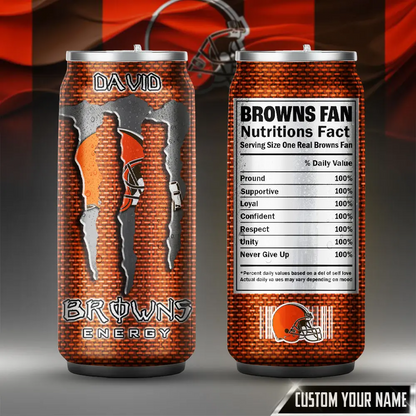 CLE Premium NFL Monster Can Tumbler DDT CTND