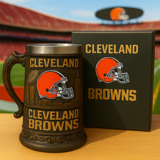 CLE x NFL Collectible Beer Stein DATND TANTD