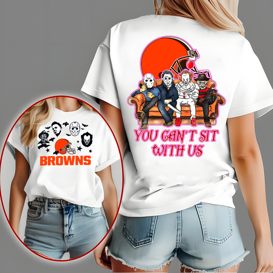 CLE x NFL Horror Movie Fan Shirt DatND DVT