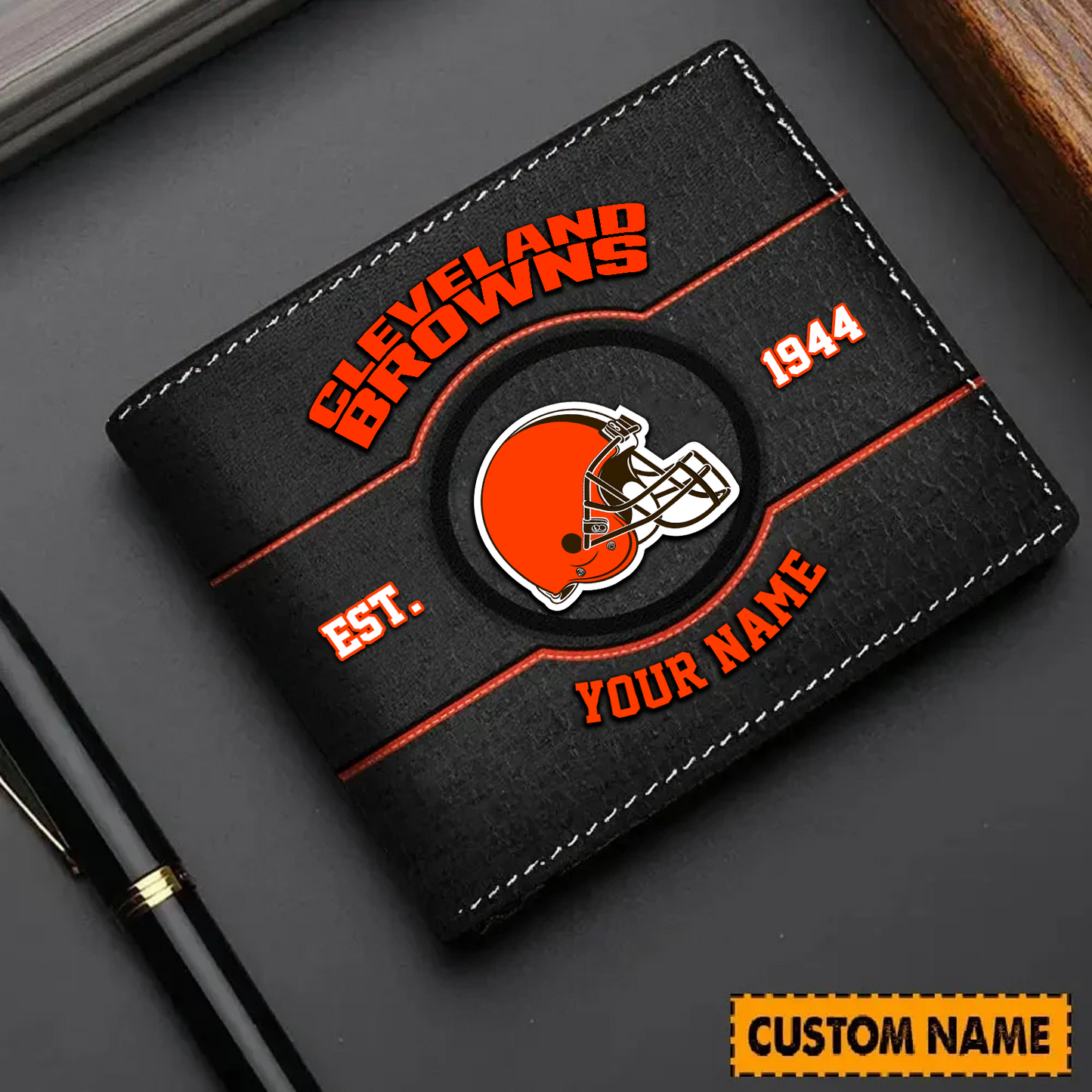 CLE x NFL Men's Wallets DATND TANTD