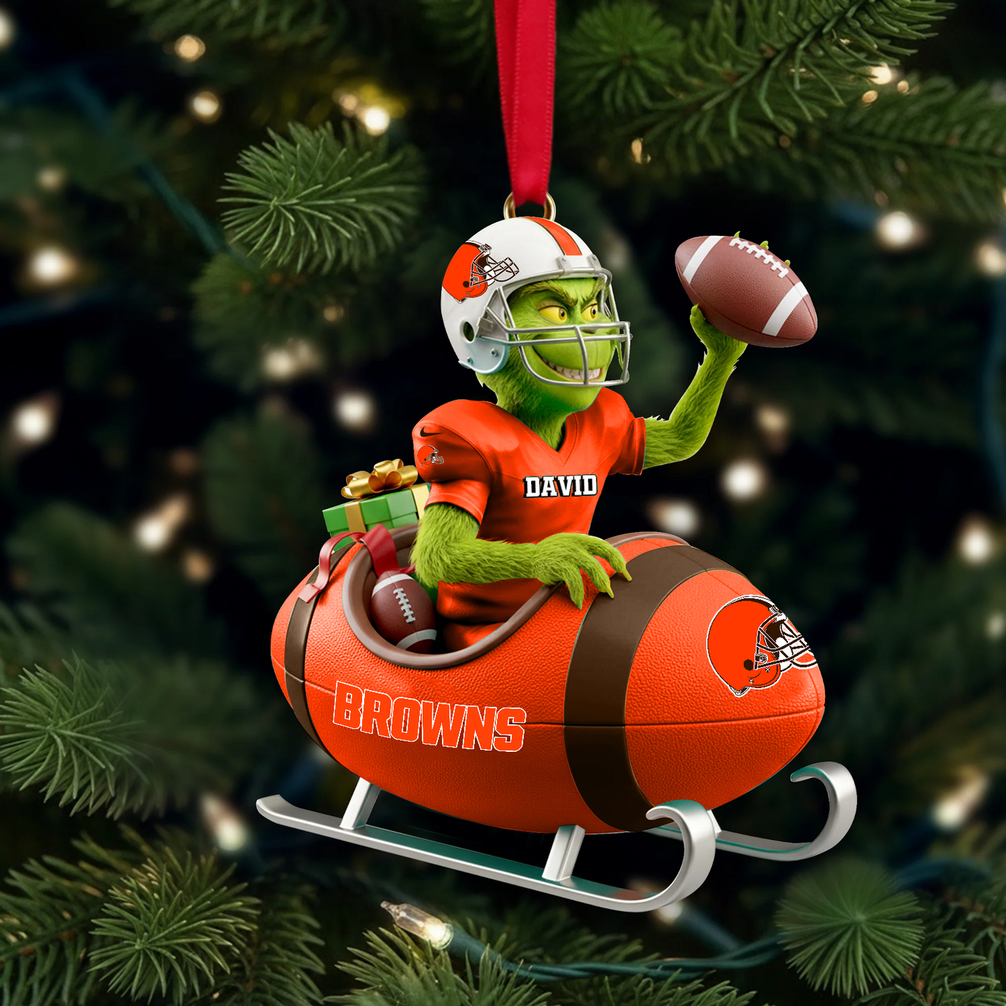 CLE X NFL Personalized Christmas Gift Sport Lovers V1 NAK NHT