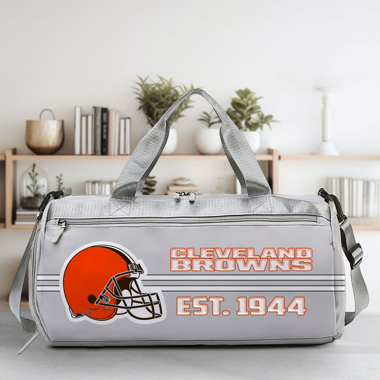 CLE x NFL Sports Fitness Bag DATND TANTD