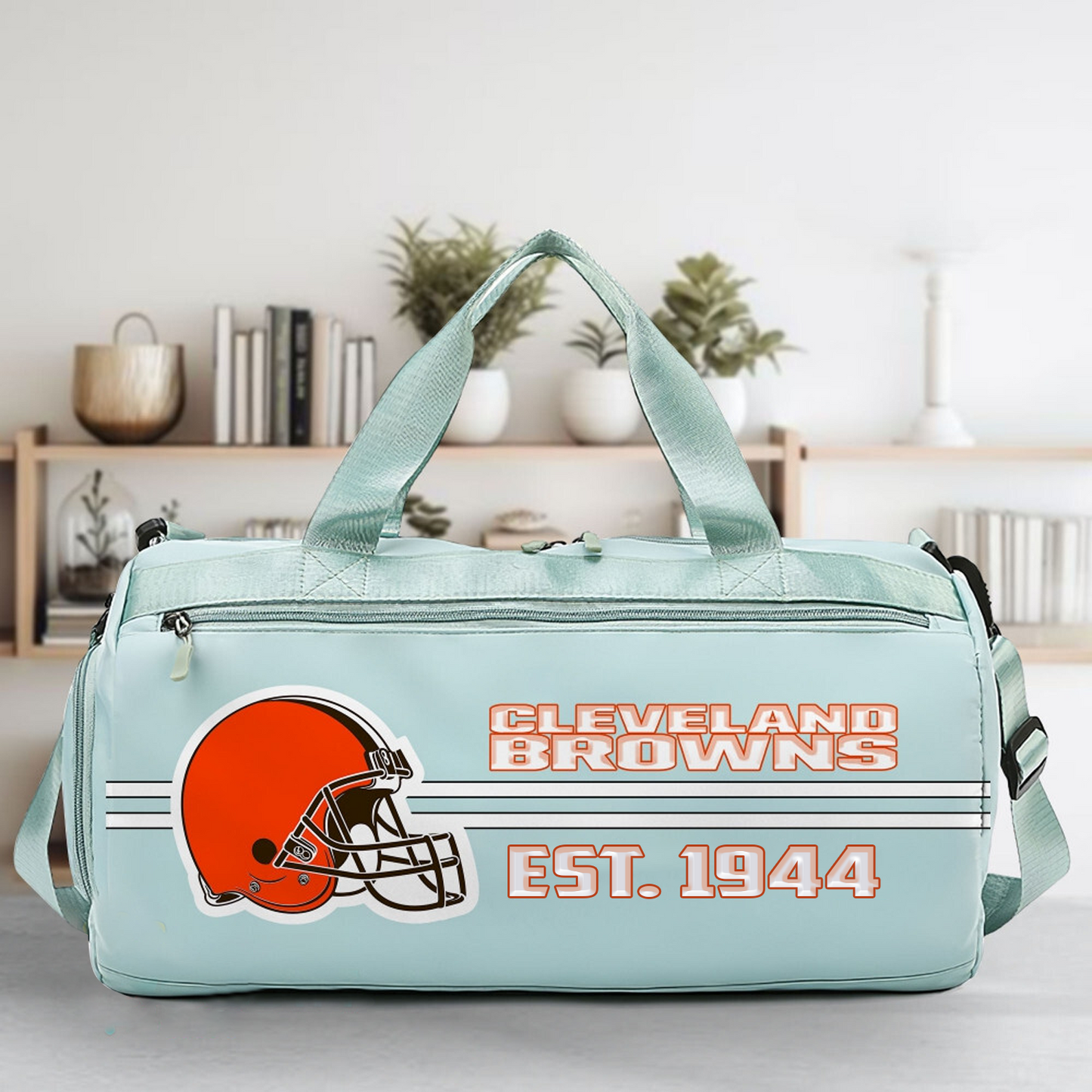 CLE x NFL Sports Fitness Bag DATND TANTD