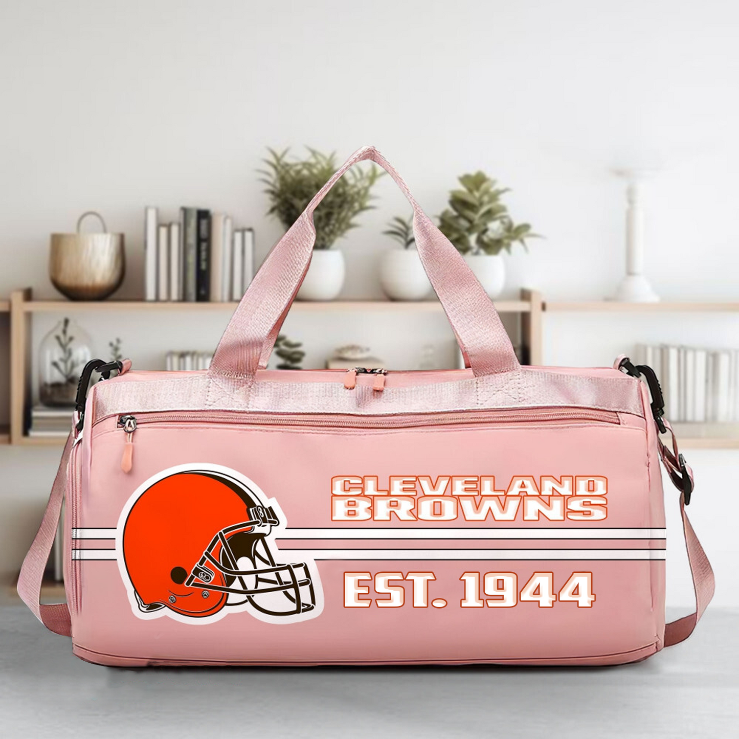 CLE x NFL Sports Fitness Bag DATND TANTD