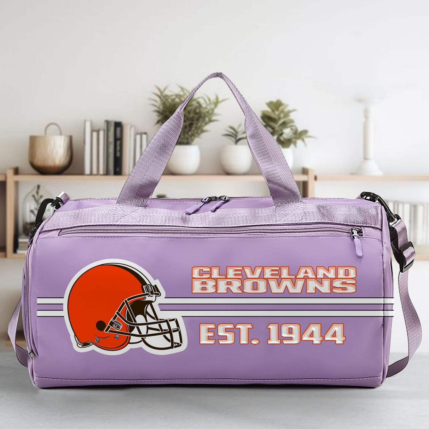 CLE x NFL Sports Fitness Bag DATND TANTD