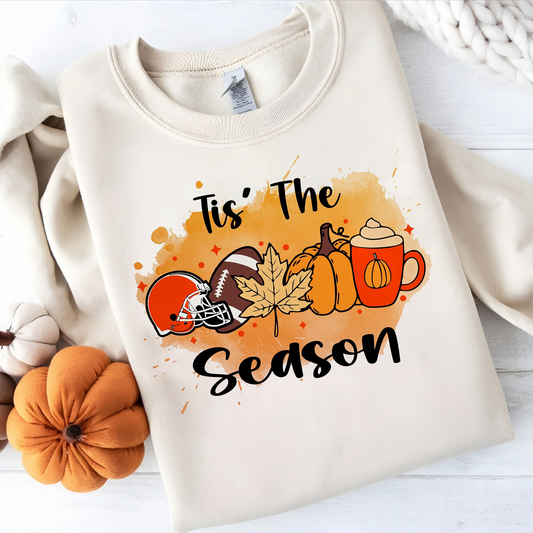 CLE x NFL Tis' The SeaSon Sweatshirt DatND DVT