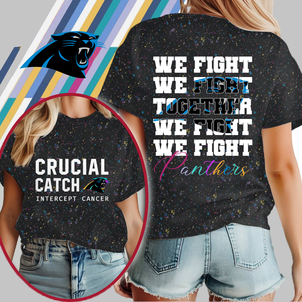 CP NFL Crucial Catch We Fight Together T-Shirt DDT HLPHUONG