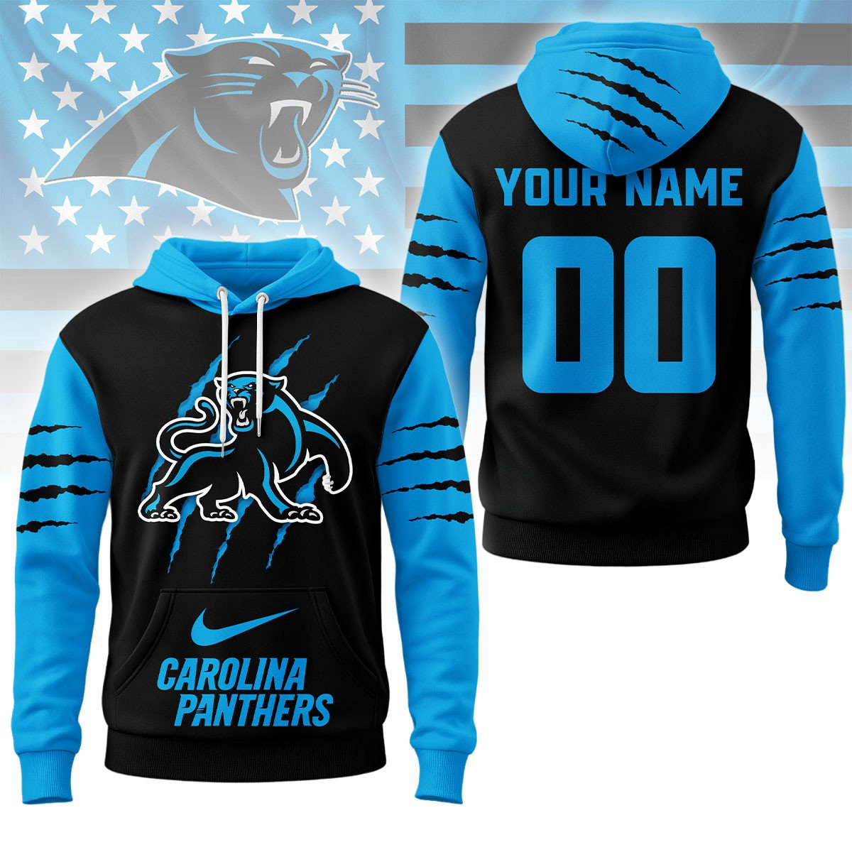 CP Premium NFL Fan Pride Claw Hoodie DDT CTND