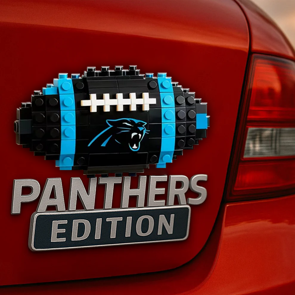 CP x NFL Building Block Set 3D Car Name Badge DDT CTND