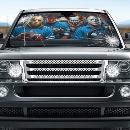 CP x NFL Horror Car Sunshade For Fan DDT CTND