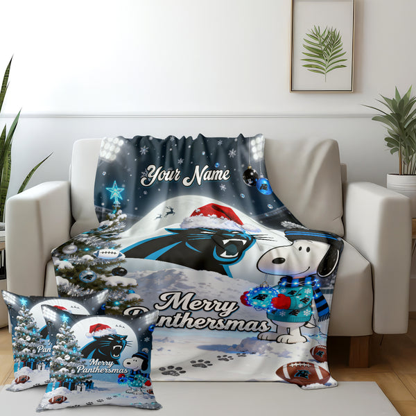 CR x SNP Premium Christmas Fleece Blanket & Throw Pillow V1 NAK NHT