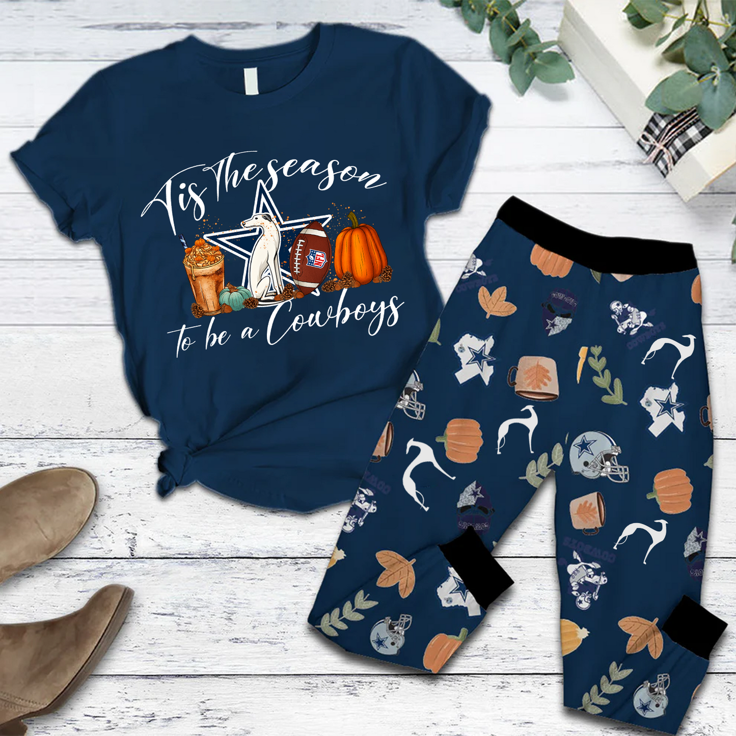 DAL Prenium NFL Greyhound pajamas TUANND TANTD