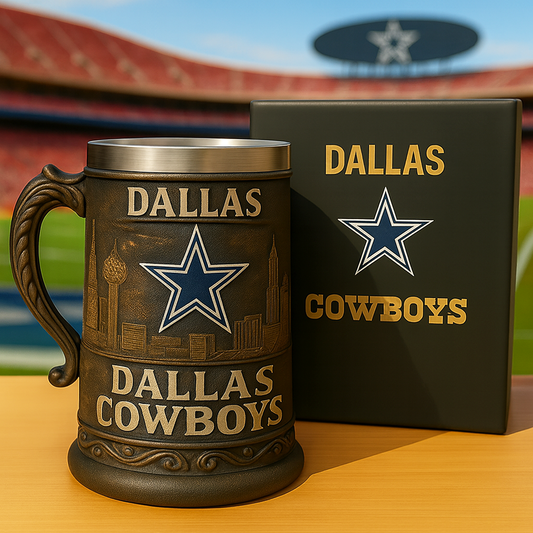 DAL x NFL Collectible Beer Stein DATND TANTD