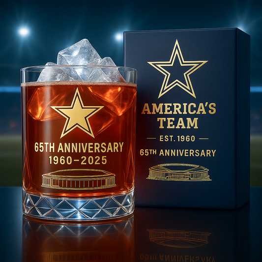 DAL x NFL Limited Edition Whiskey Glass DatND DVT