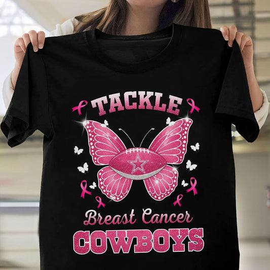 DAL x NFL Tackle Breast Cancer 2D Shirt DatND ThuongNH