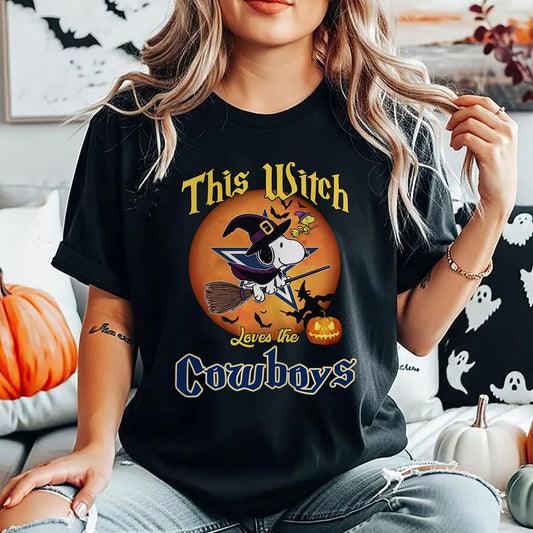 DAL x NFL This Witch Snoopy Love This 2D Shirt DatND DVT