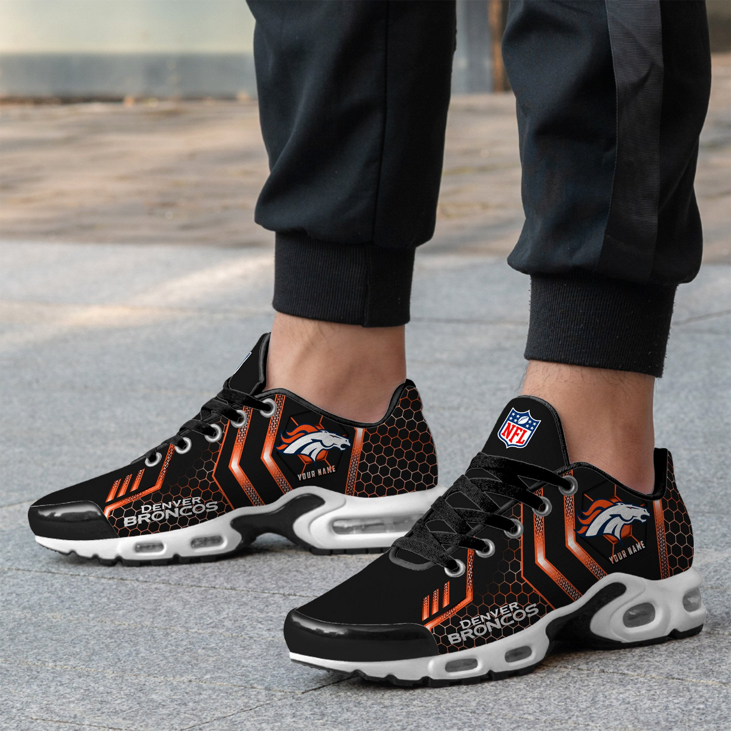 DB NFL Personalized Air Max Shoes Exclusive DDT CTND