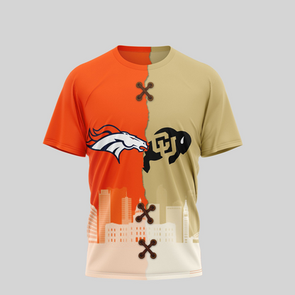 DB Premium NFL x NCAA 3D T-shirt DDT NTL