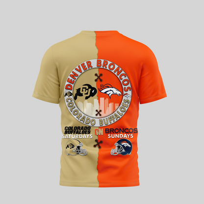 DB Premium NFL x NCAA 3D T-shirt DDT NTL