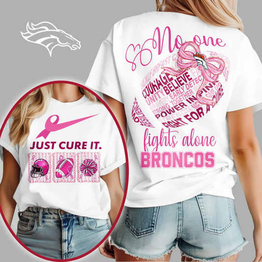 DB x Premium NFL Breast Cancer Awareness T-Shirt DDT HLP