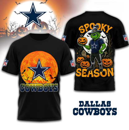 DC Premium NFL Spooky Season 3D Shirt DDT CTND