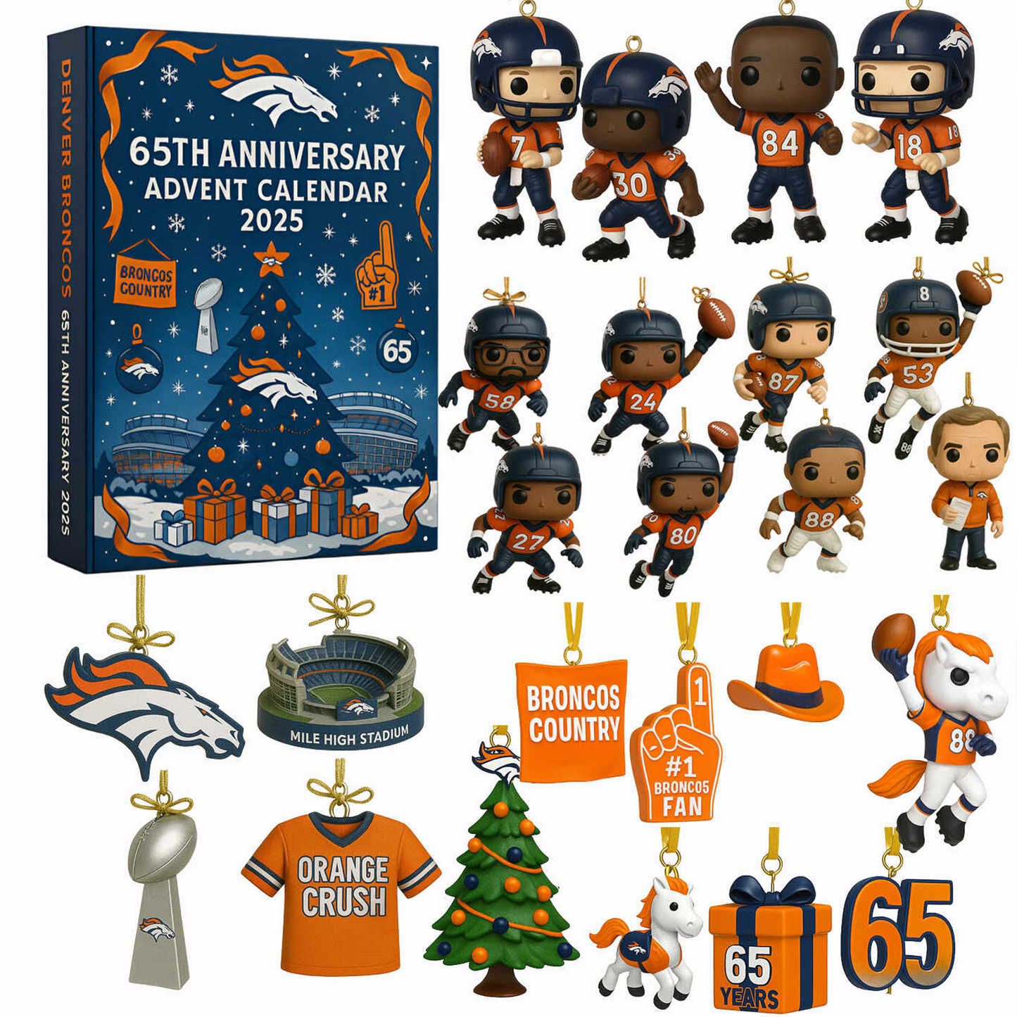 DEN x NFL Anniversary Advent Calendar DATND TANTD