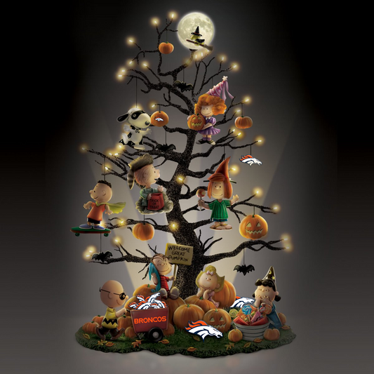 DEN x NFL Happy Halloween - Peanuts Table Tree DATND TANTD
