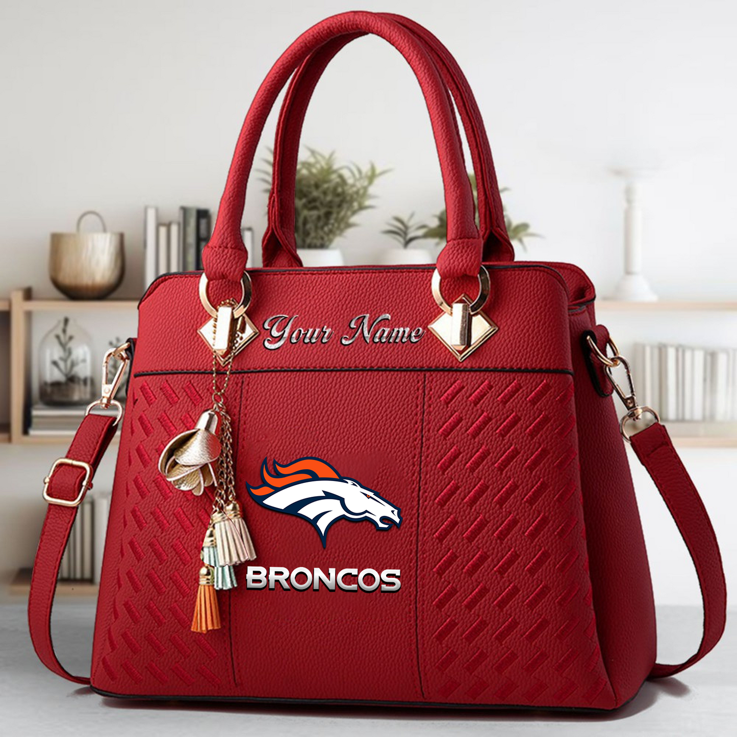 DEN x NFL Leather Bag DATND TANTD