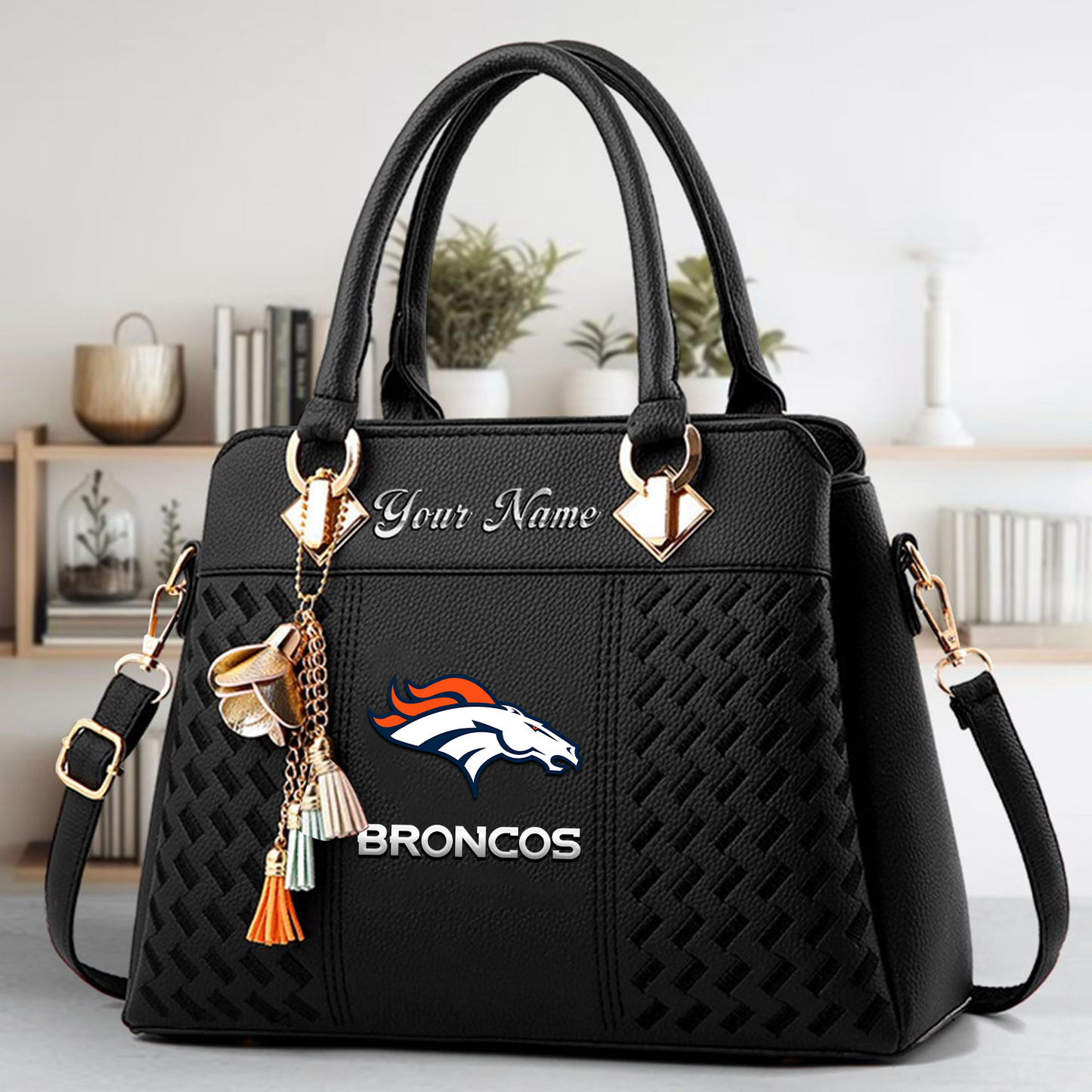 DEN x NFL Leather Bag DATND TANTD