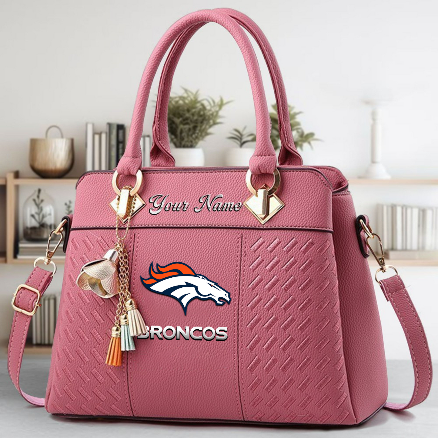 DEN x NFL Leather Bag DATND TANTD