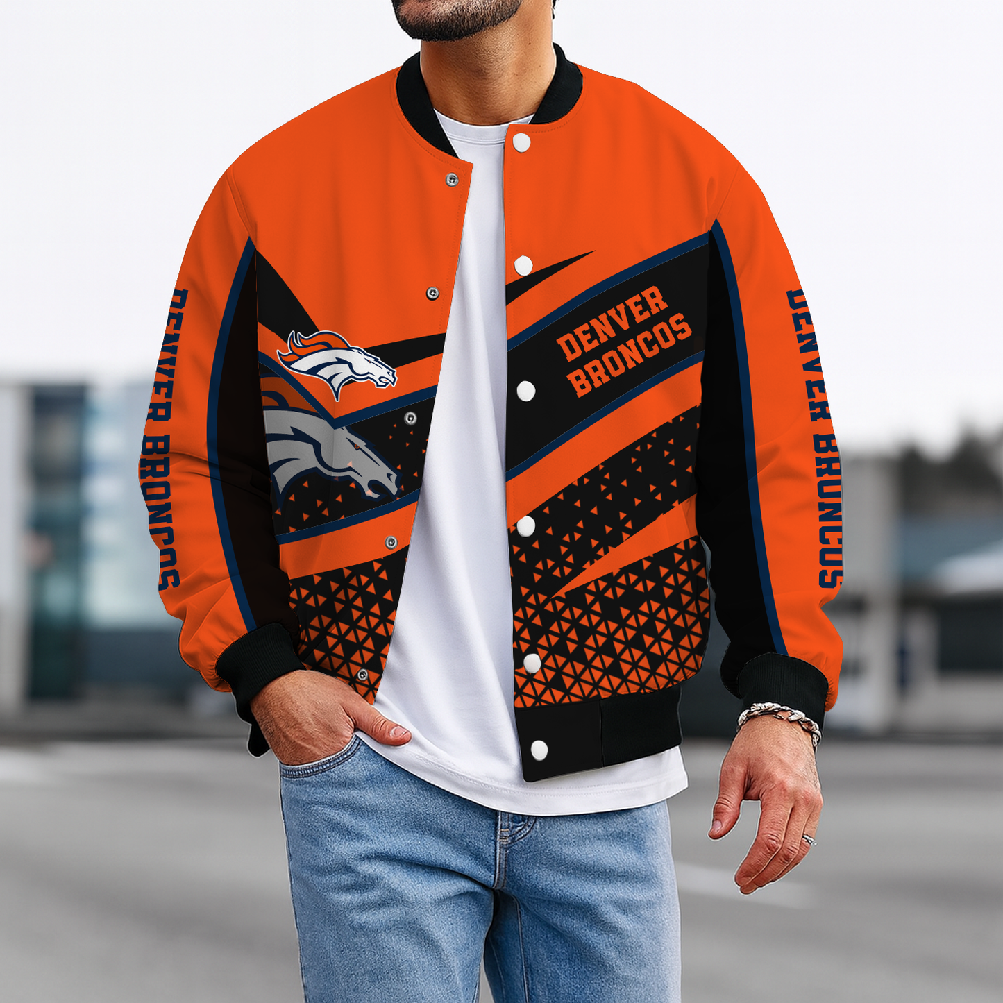 DEN x NFL New Baseball Jacket DatND ThuongNH