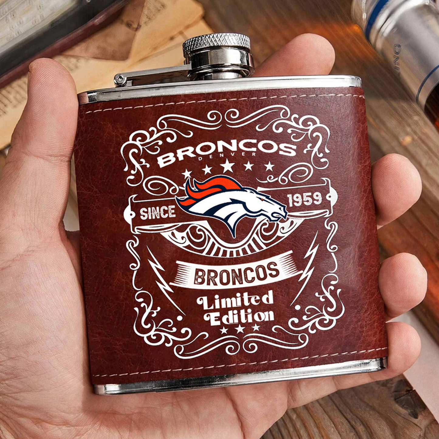 DEN x NFL Stainless Steel Flask DatND ThuongNH