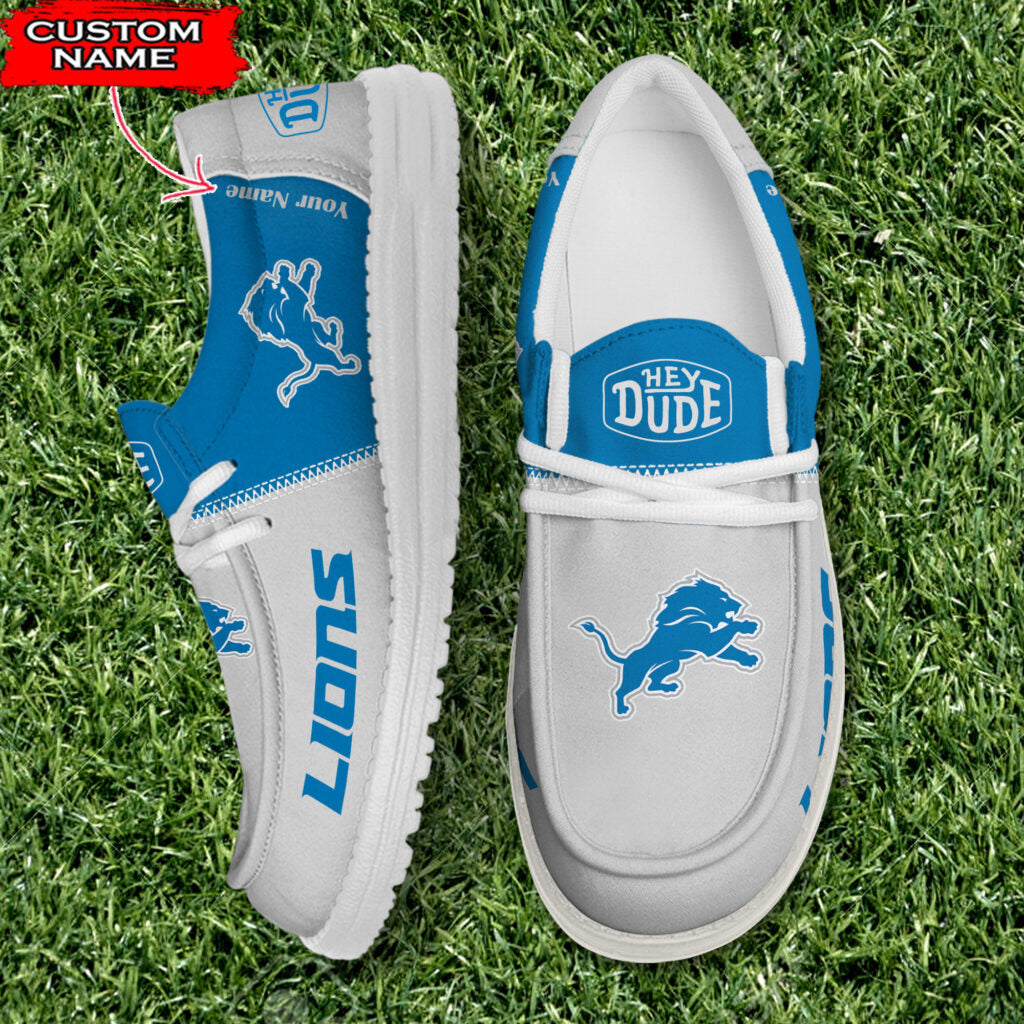 DET Personalized NFL Hey Dude Shoes DatND ThuongNH