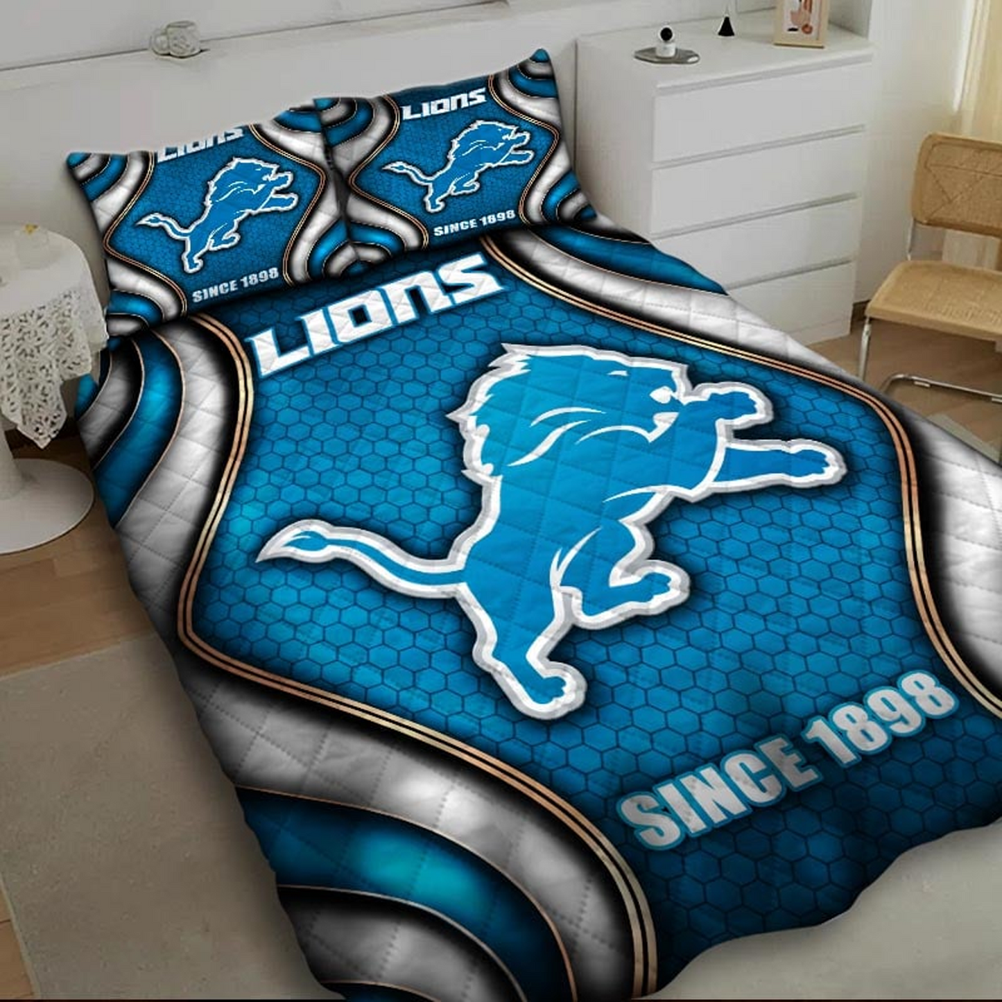 DET x NFL Bedding Set Multicolor V1 DATND TANTD