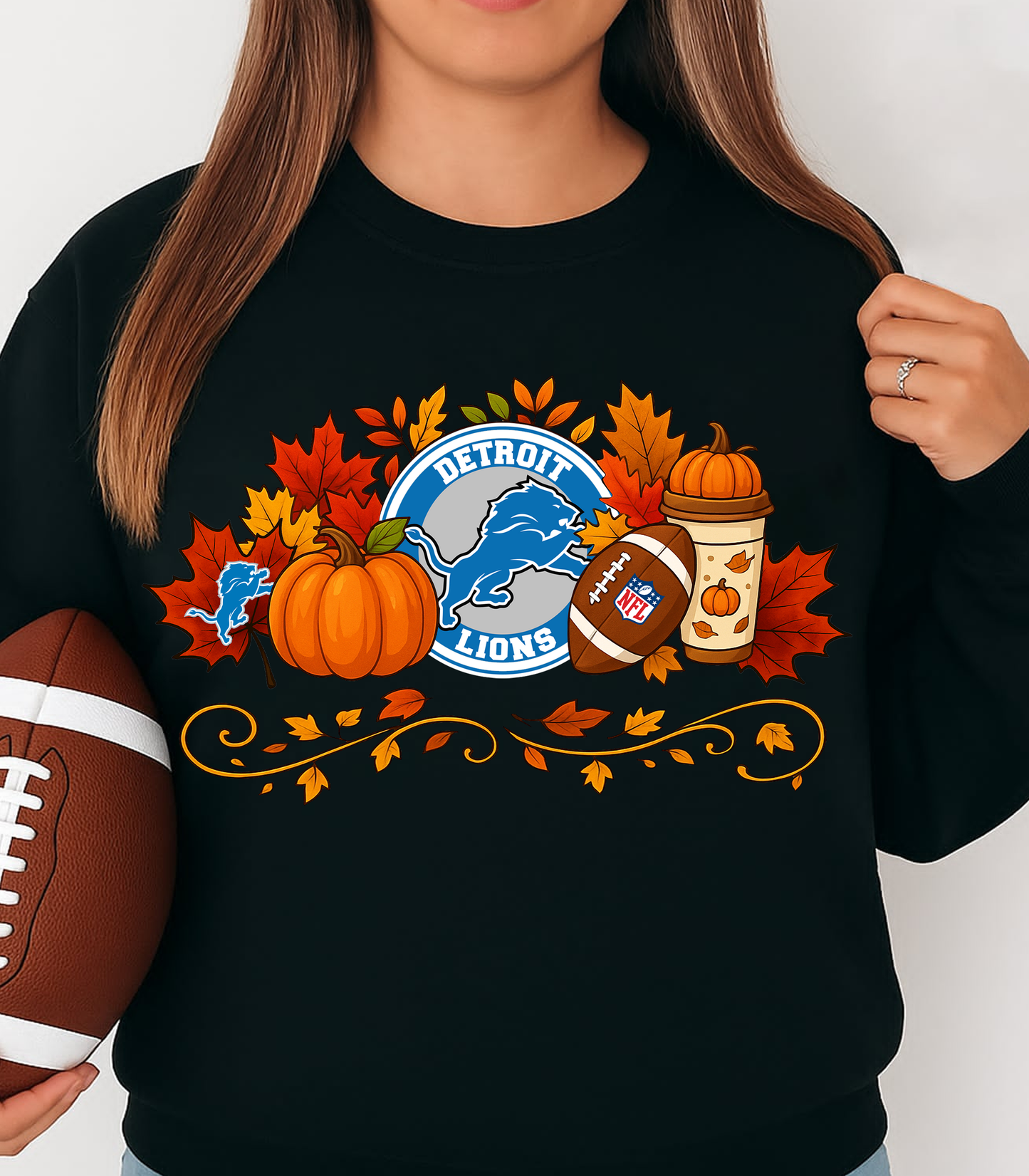 DET x NFL Football Autumn Sweashirt DatND ThuongND