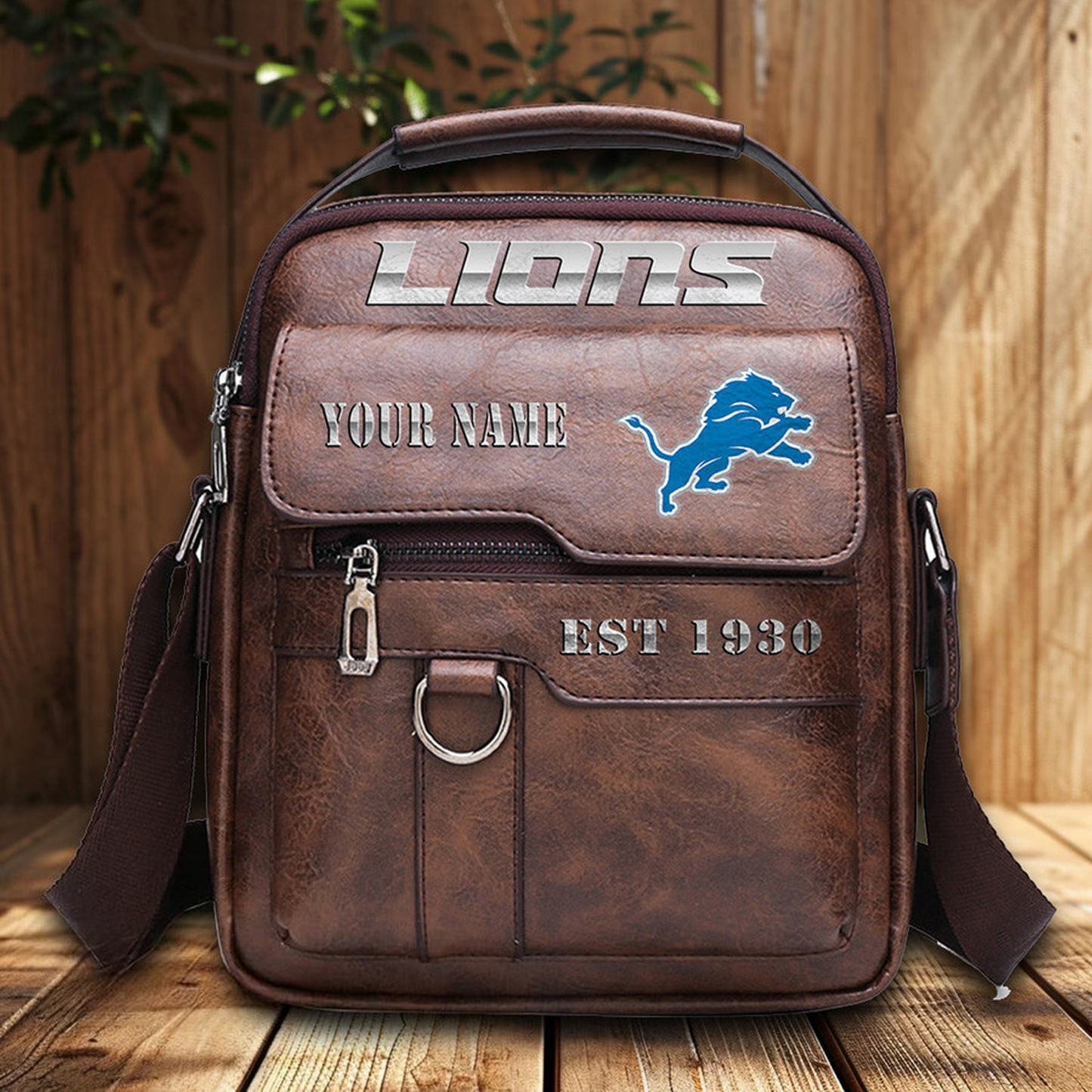 DET x NFL Leather Handbag DatND ThuongNH