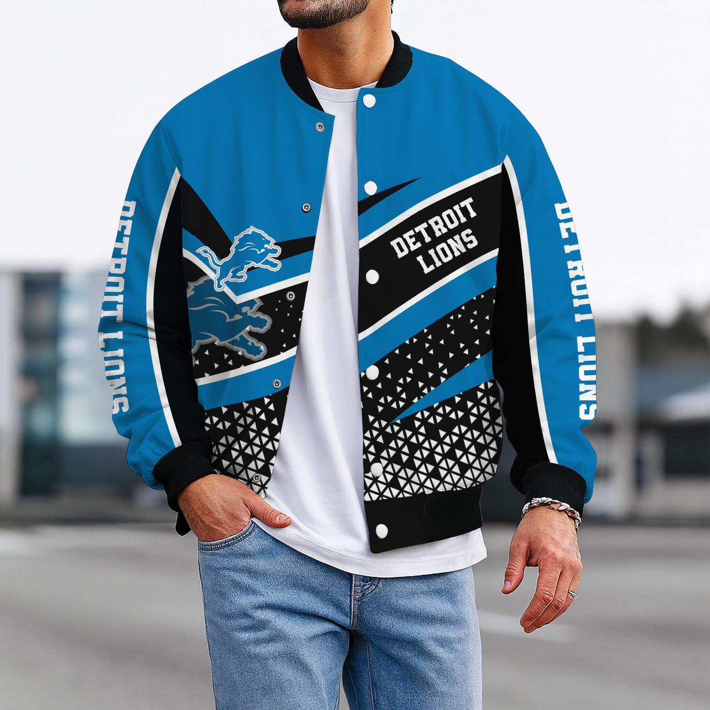 DET x NFL New Baseball Jacket DatND ThuongNH