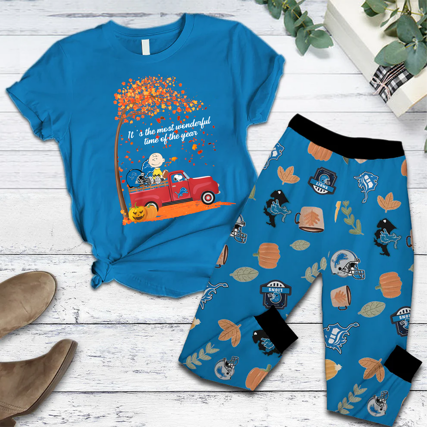 DET x NFL Pajamas Set DATND TANTD