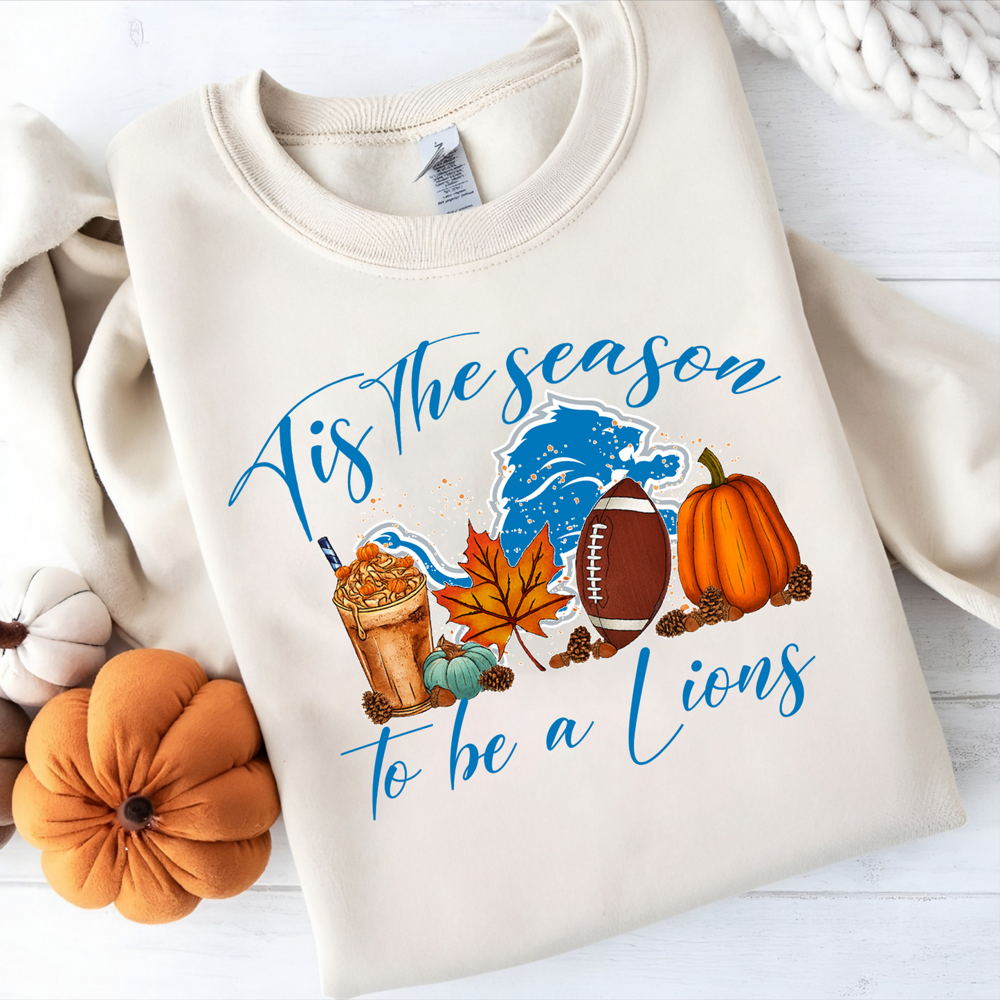 DET x NFL Tis The Season Sweatshirt DatND DVT