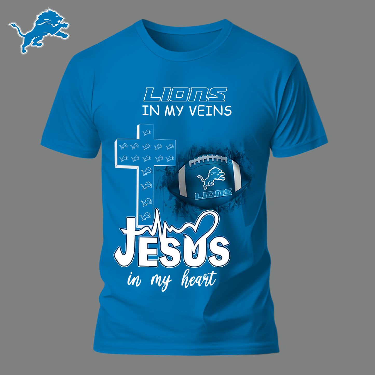 DL - Jesus In My Heart Shirt DDT HLPHUONG