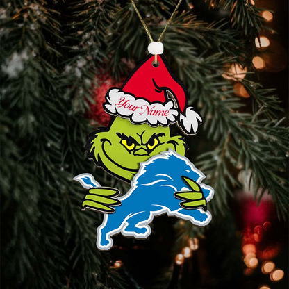 DL NFL x Grin Christmas Ornament DDT HLP