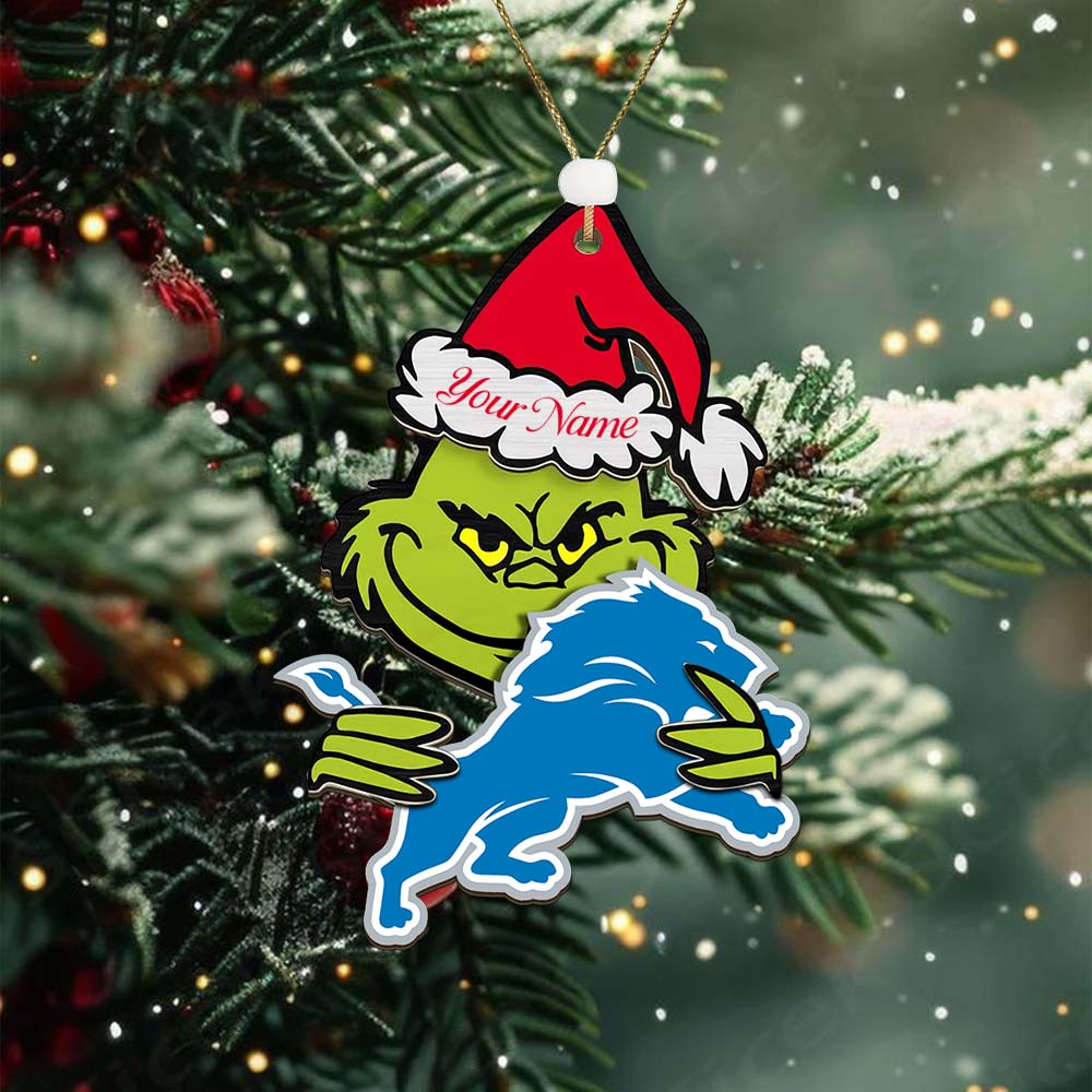 DL NFL x Grin Christmas Ornament DDT HLP