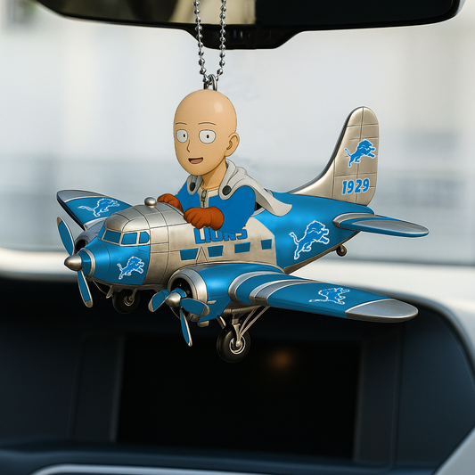 DL NFL x One-Punch Man Premium Car Hanging Ornament DDT HLP