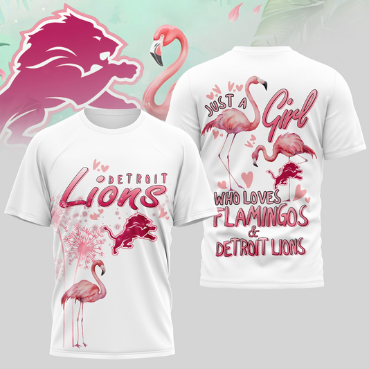 DL Premium NFL Flamingo 3D Shirt DDT NTL