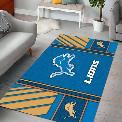 DL Premium NFL Golden Stride Rug Carpet DDT HLPHUONG