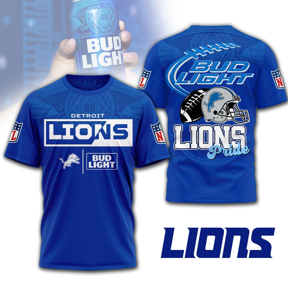 DL Premium NFL x Bud Light 3D T-shirt DDT CTND