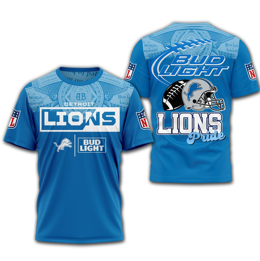 DL Premium NFL x Bud Light 3D T-shirt DDT CTND