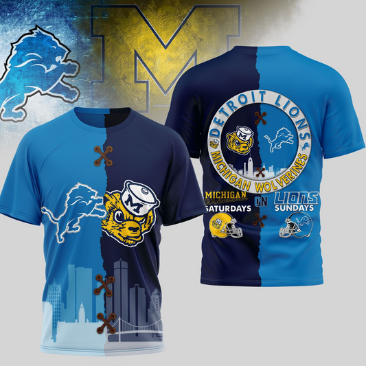 DL Premium NFL x NCAA 3D T-shirt DDT NTL